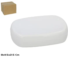 „Cookini“ keraminė muilinė Balta 8,50 x 12,00 x 3,00 BATH&amp;GO