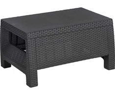Sodo stalas Corfu Keter 77x57x42cm pilkas