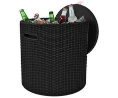 Keter Staliukas sodo Curver Cool Stool ruda su funkcija schowka