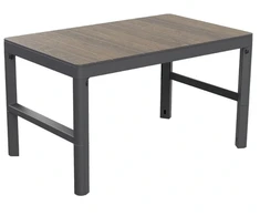 Keter Garden table Deco Lyon walnut/pilkas