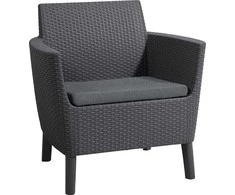 Keter Garden chairs 2pcs. Salemo Duo pilkas