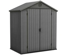 Keter sodo namelis Darwin 6x4, pilkos spalvos, 190 x 121 x 221 cm