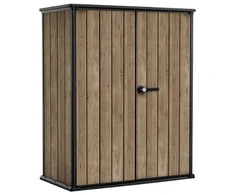 Keter Garden shed Deco Vertical Shed ash wood tone