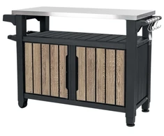 Keter Grilis table Deco Unity XL 207L ash wood tone