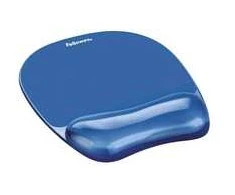 Fellowes Pelės kilimėlis Wrist Support - Crystals Gel Pelės kilimėlis with Non Slip Rubber Base - Ergonomic Pelės kilimėlis for Computer Nešiojamas kompiuteris Home Office