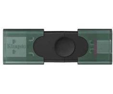 Zibatmiņa Kingston DataTraveler Duo USB 128GB Flash Drive USB-C USB-A 740617351774 DTDEG2/128GB (740617351774)