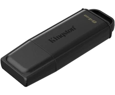 Kingston Technology DataTraveler 64GB Portable USB 3.2 Gen 1 Exodia Juodas (740617353679)