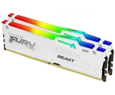 RAM Kingston Fury Beast Baltas RGB EXPO 32GB DDR5 6000MHz DIMM KF560C36BWEAK2-32 KF560C36BWE2AK2-32 (740617333664)
