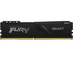 Kingston Fury Beast Juodas 16GB DDR4 3600MHZ DIMM KF436C18BB/16 KF436C18BB/16 (740617319767)
