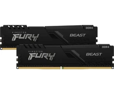 RAM Kingston Technology FURY Beast 32GB 3200MT/s DDR4 CL16 DIMM (Kit of 2) Juodas