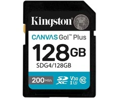 Kingston Technology KINGSTON 128GB SDXC Canvas Go Plus Gen4