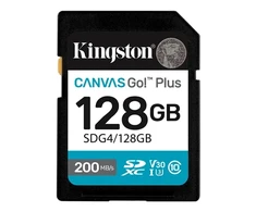 Kingston Technology KINGSTON 128GB SDXC Canvas Go Plus Gen4