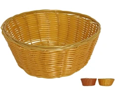 Stabilus duoninė klasikinė plastikinė duonos krepšelis 23,5x23,5x9,5 cm KITCHEN&amp;GO
