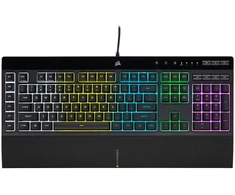 Corsair K55 RGB PRO klaviatūra Gaming USB QWERTY US English Juodas