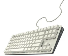 Klaviatūra Nubi NK87 Baltas, G3MS Sapphire Switch, US