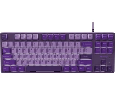 Klaviatūra žaidimams Fury Kanabo K2 US su laidu mechaninė podświetlena violetinė