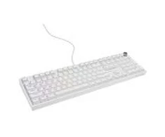 Klaviatūra Genesis Thor 404 balta RGB Gateron Geltona Pro