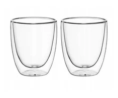 2 dvigubo stiklo stiklinių rinkinys 300 ml, 9004, KAMILLE