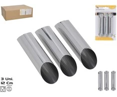 Konditerijos reikmenys X3, 12 x 2,7 x 2,7 cm, KITCHEN&amp;GO