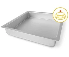 Guardini Cake tin square with removable bottom Professional 26x26x5cm