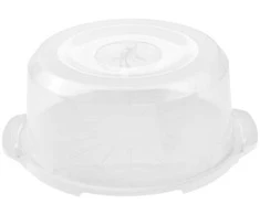 Keeeper Cake transport box Ø37x15cm Fabrizio 7,5L baltas