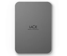 LaCie Mobile Drive Secure Išorinis kietasis diskas 4 TB USB Type-C 3.2 Gen 1 (3.1 Gen 1) Pilkas