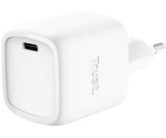 TRUST GaN įkroviklis MAXO 30W, USB-C, baltas