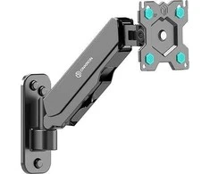 TV PRIEDŲ SIENINIS LAIKIKLIS / 13-34" / Juodas G120-B ONKRON G120-B (4603728441375)