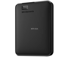 Laikiklis Western Digital WD Elements Portable 6 TB melna - Arejais HDD cietais disks Elements Portable 6TB WDBHJS0060BBK-WESN (718037904313)