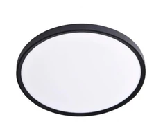 Lubinis šviestuvas Visional LED vandeniui atsparus šviestuvas 50W, 3CCT, 6000Lm, IP44, Ø 600 x 27 mm, juodas