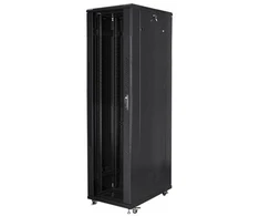 Lanberg free-standing rack 19'' demounted flat pack 47U/800x1000mm juodas