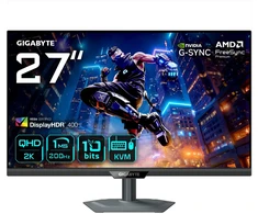 LCD Monitorius GIGABYTE 27 " 2560 x 1440 pikselių Quad HD Native aspect ratio 16:9 LED Flat M27Q2EK
