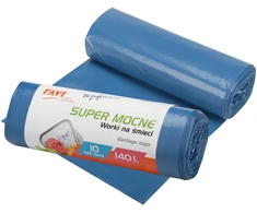 LDPE atkritumu maisi 140L 90 x 110 cm 10 gab. 24 x 7 x 7 00711 Simple Solution 00711 (5906900007116)