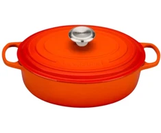 Le Creuset Ketaus puodas ovalus Ø27cm | 3,4L oranžinis