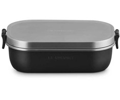 Le Creuset Priešpiečių dėžutė ON THE GO 900ml matte juodas