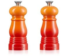 Le Creuset Salt and pepper mill set 11cm Oranžinis