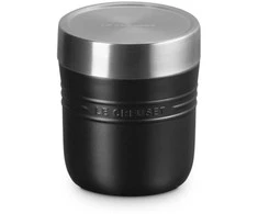 Le Creuset termoizoliacinis skalbiklis „On The Go“ juodos matinės spalvos, 500 ml