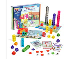 Learning Resources Mokymosi ištekliai – „MathLink“ kubų skaičių blokų 1–10 užduočių rinkinys (LSP0949-SCA)