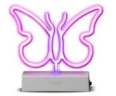 Led lampa SBS Rožinė Butterfly Vibes Neon effect