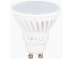 Led Line Prime Lemputė LED GU10 230V 10W 1250lm 125lm/W, neutraliai balta 4000K, pritemdoma