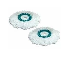 Leifheit 52094 Pakeičiamos šluostės galvutės TWIST DISC 2 vnt.