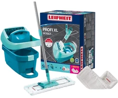 Leifheit Spainis gridas uzkopsanai Profi XL Mobile + main. lupata Profi XL Superduster ()