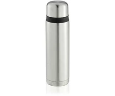 Leifheit Coco vacuum flask 1 L Juodas, Nerūdijantis plienas