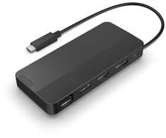 Lenovo 40B90000WW laptop dock/port replicator Wired USB 3.2 Gen 1 (3.1 Gen 1) Type-C Juodas
