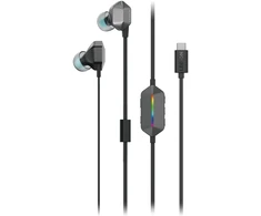 Lenovo Legion E510 Ausinės su laidu į ausis įkišamos Gaming USB Type-C Pilkas