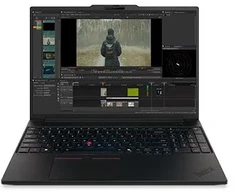Nešiojamas kompiuteris Lenovo ThinkPad P16s Gen 4 | AMD Ryzen AI 7 PRO 450, NVIDIA RTX PRO 500 6 GB, 16" WUXGA, 32 GB RAM, 1 TB SSD, Windows 11 Pro | Juodas