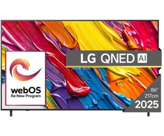 Televizorius LG 86QNED82A6B QNED 86'' 4K Ultra HD WebOS 25