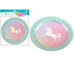 Ravi Decor Vienkartinės popierinės lėkštės „Party Deco LGP“ 23 cm 6 g 24,5 x 29,5 x 1 (22100)