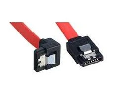 SATA Laidas - LINDY Vidinis SATA Laidas, 2x7 Pin Fiksavimo Tipas, 0.5 m, Juodas