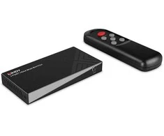 HDMI Jungiklis - LINDY 3 Prievadų HDMI 8K60 Jungiklis 8K60 7680x4320 HDMI 2.1 Nuotolinio Valdymo Pultas